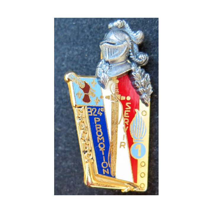 PROMOTION GENDARMERIE : 324° promotion ESOG Chaumont fabrication Drago Noisiel