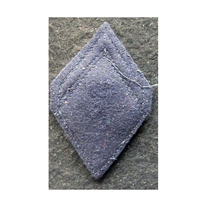 LOSANGE DE BRAS MODÈLE 45 : Ecusson modèle sergent appelé musique d'arme (chasseurs) tenue défilé