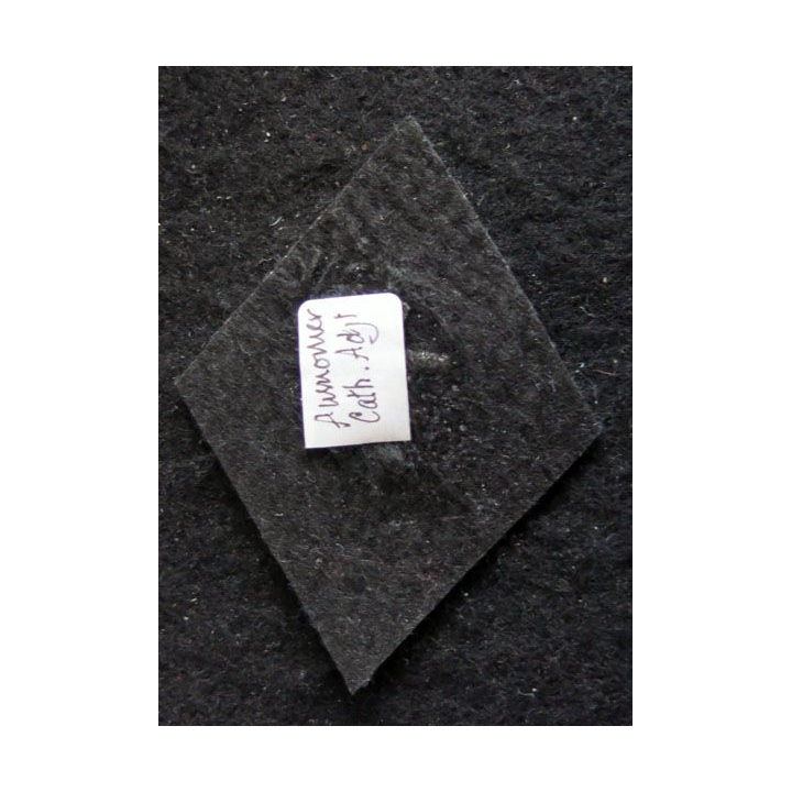 LOSANGE DE BRAS MODÈLE 45 : aumônier catholique adjoint fil argent (laminette)