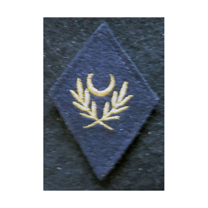 LOSANGE DE BRAS MODÈLE 45 : aumônier musulman fil or (laminette)