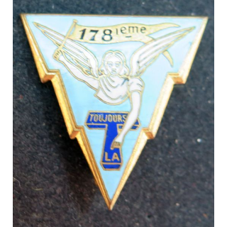 178° CT : 178° compagnie de transmissions (15° DI) Drago Romainville G. 914 émail