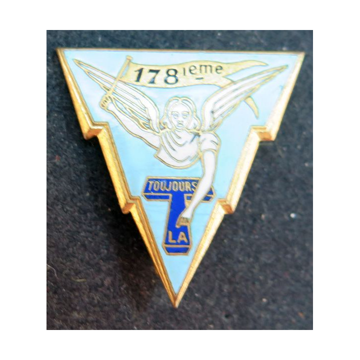 178° CT : 178° compagnie de transmissions (15° DI) Drago Romainville G. 914 émail