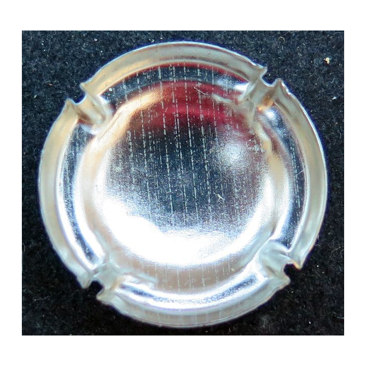  Muselet de bouteille champagne Delamotte n° 19a bleu pâle, noir et or