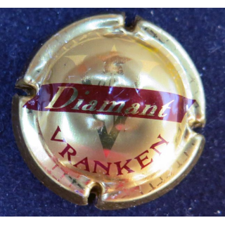 Capsule Muselet de champagne Vranken n° 19a Or diamant bosselé