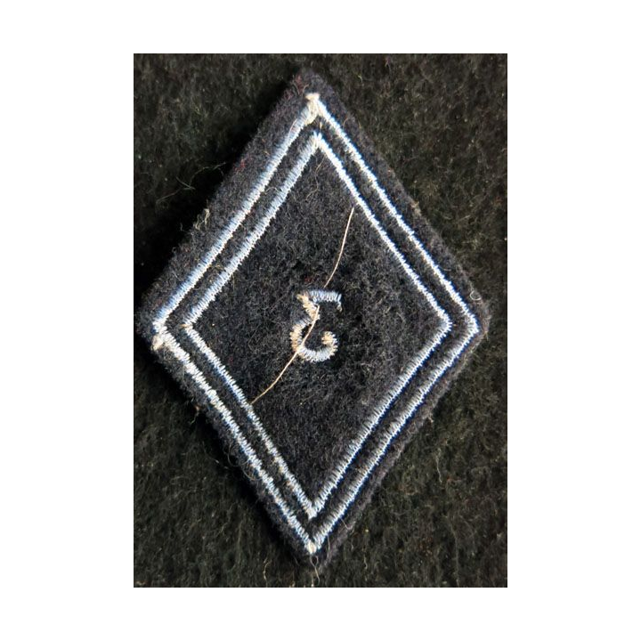 LOSANGE DE BRAS MODÈLE 45 : Ecusson troupe 3° régiment de hussards FFA 2° type
