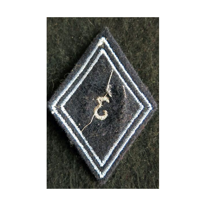 LOSANGE DE BRAS MODÈLE 45 : Ecusson sous officiers 3° régiment de hussards FFA 2° type