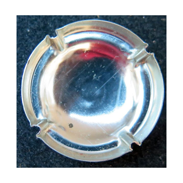 Capsule Muselet de champagne J. Charpentier J. n° 9 Rose pâle et noir
