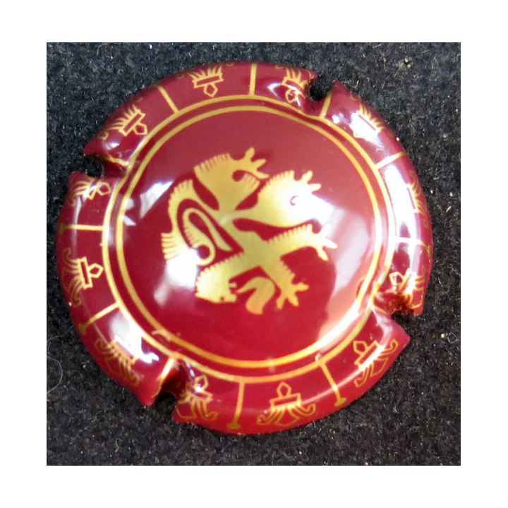 Capsule Muselet bouteille Union Champagne de Saint Gall n° 2 Bordeaux