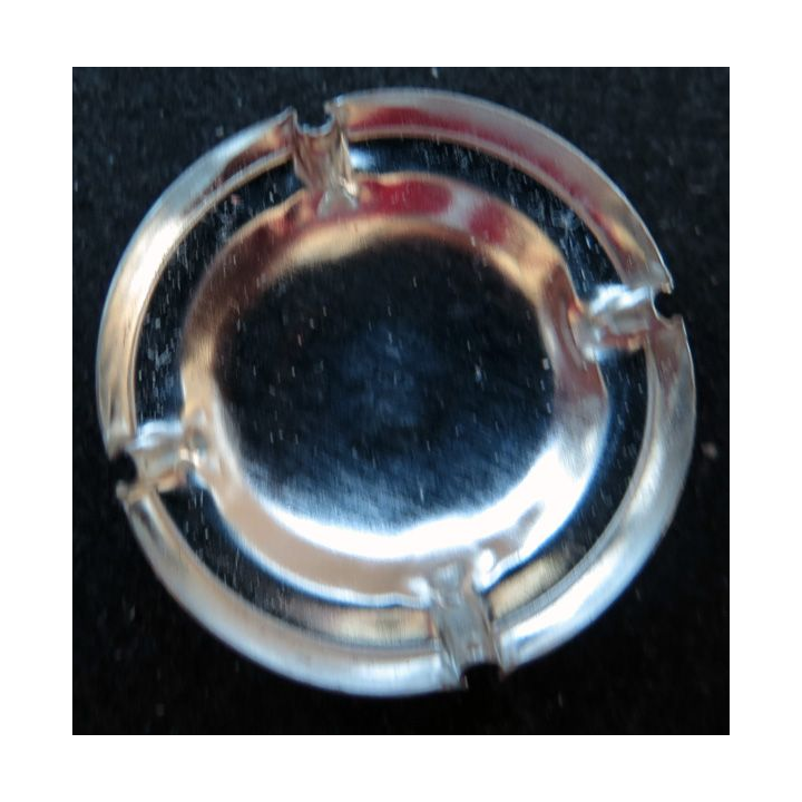 Capsule Muselet de champagne Nicolas Feuillatte n° 60e bleu foncé et or-bronze
