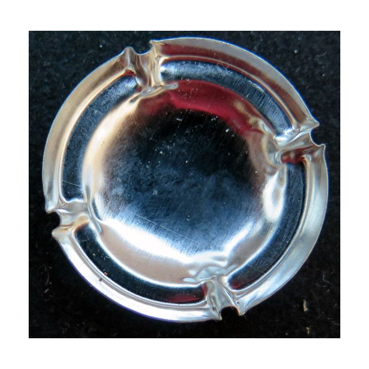 Capsule Muselet de bouteille de champagne Bernard Hatté n° 7a gris HB noir
