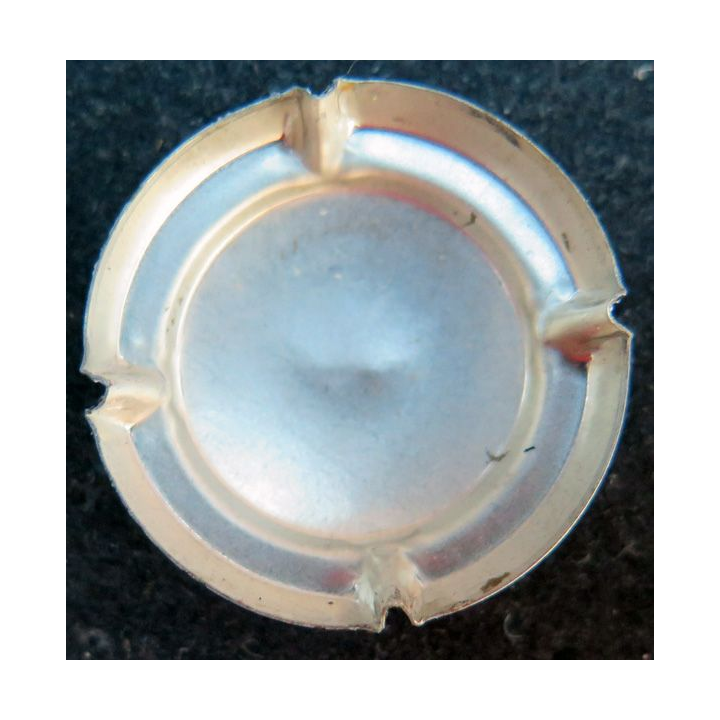 Capsule Muselet de bouteille de champagne Edouard Brun n° 9 Noir et Or 