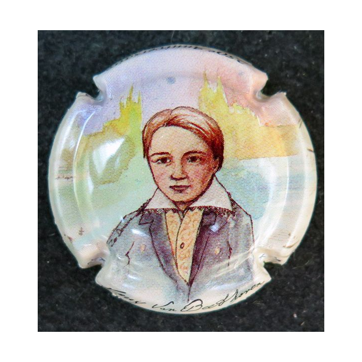 Capsule Muselet de champagne 250° ans Ludwig Van Beethoven n° 1134