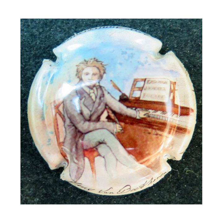 Capsule Muselet de champagne 250° ans Ludwig Van Beethoven n° 1134c