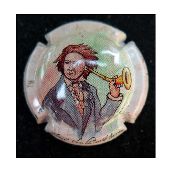Capsule Muselet de champagne 250° ans Ludwig Van Beethoven n° 1134e