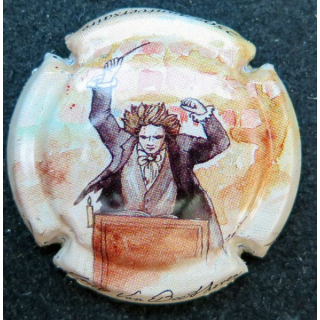 Capsule Muselet de champagne 250° ans Ludwig Van Beethoven n° 1134a