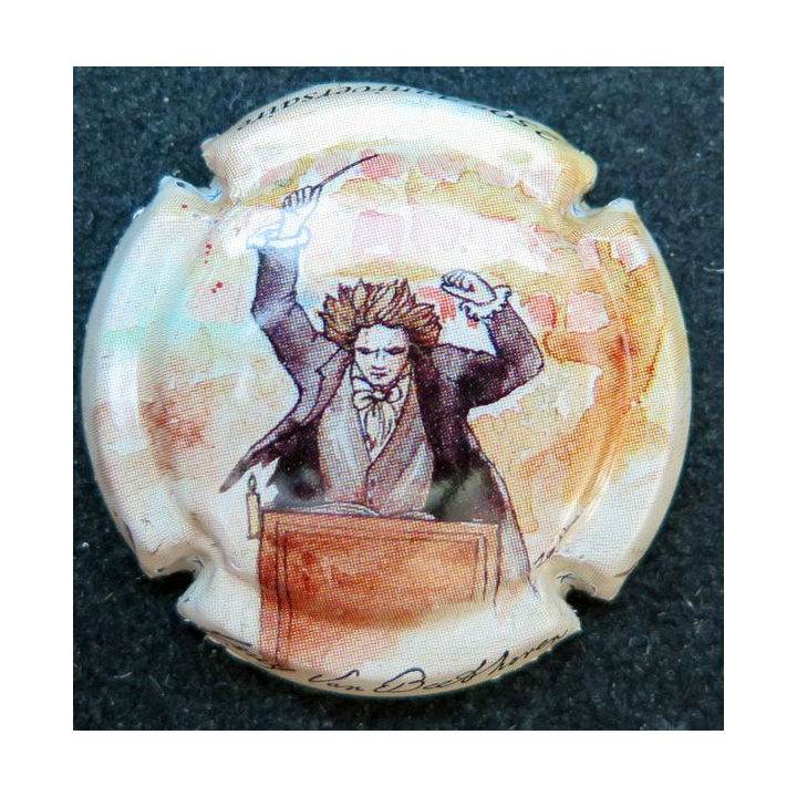 Capsule Muselet de champagne 250° ans Ludwig Van Beethoven n° 1134a