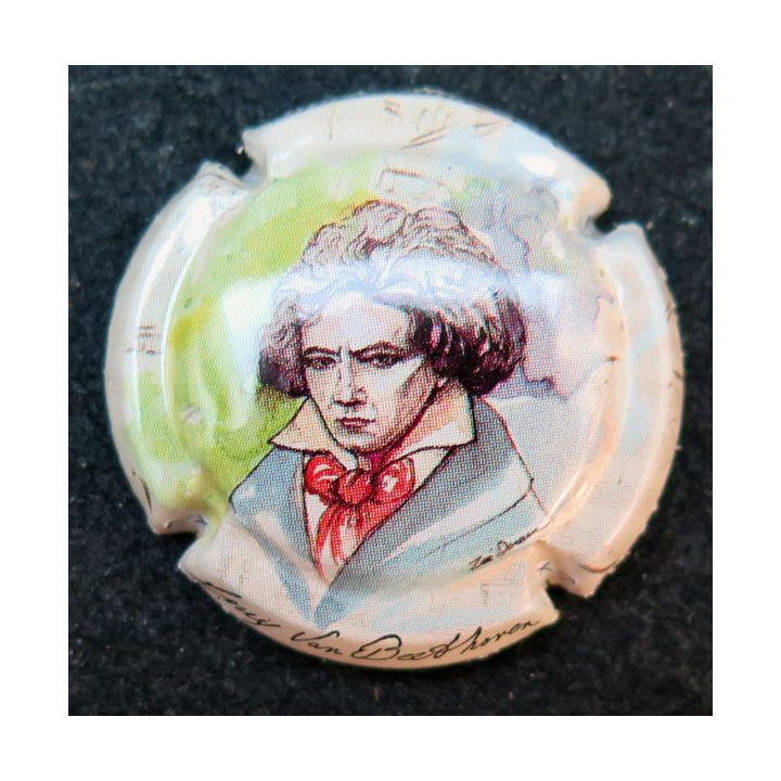 Capsule Muselet de champagne 250° ans Ludwig Van Beethoven n° 1134a