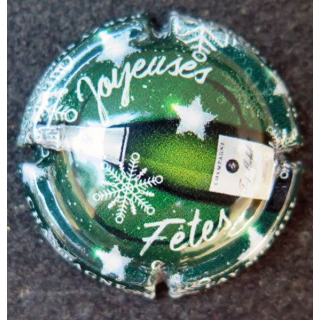 Capsule Muselet de bouteille de champagne Faÿ n° A11a Michel Joyeuses fêtes