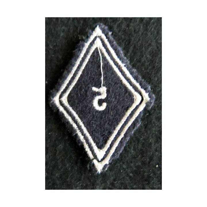 LOSANGE DE BRAS MODÈLE 45 : Ecusson troupe 5° régiment de dragons