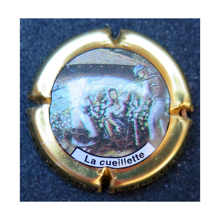 Capsule Muselet de champagne Côteaux Sud d'Epernay n° 16 la cueillette