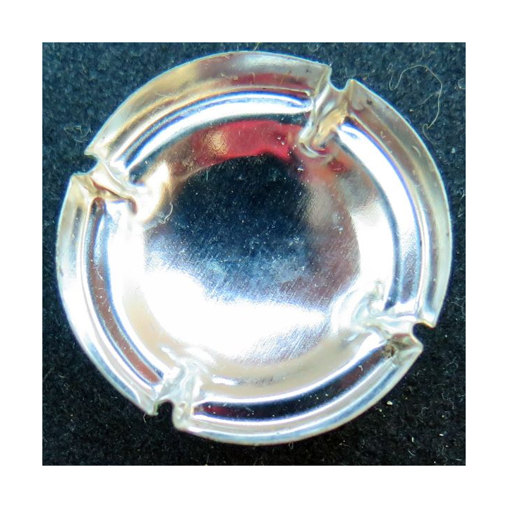 Muselet champagne U.P.R Le Mesnil n° 4b vert pâle écusson vert et or