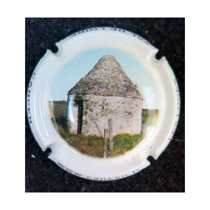Capsule Muselet de Crémant de Loire Cancen Les Loges n° 26 
