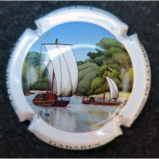 Capsule Muselet de fines bulles Vins de Loire n° 6k Gabares 