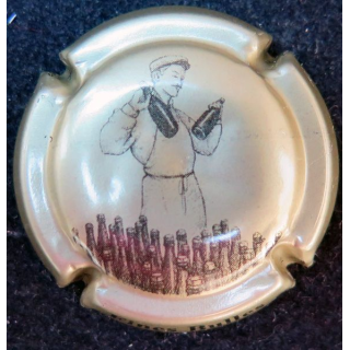 Capsule Muselet fines bulles générique n° 31d Expédition crème clair