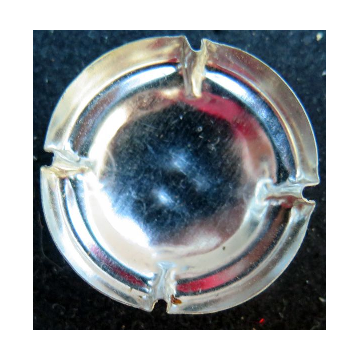 Capsule Muselet de bouteille de Mousseux Expert Club n° 2 ou 17a crème et or