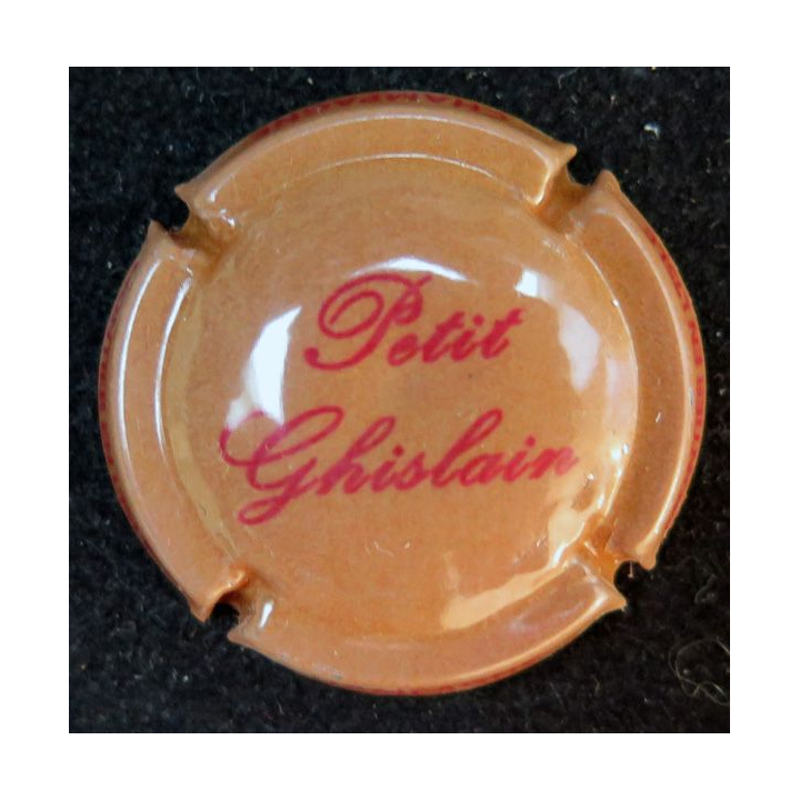 Capsule Muselet de bouteille de Champagne Ghislain Petit