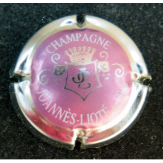 Muselet de Champagne Joannes Lioté & Fils n° 5 Rose contour métal