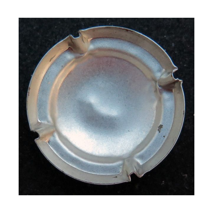 Capsule Muselet de bouteille de champagne Ay n° 11 blanc et noir