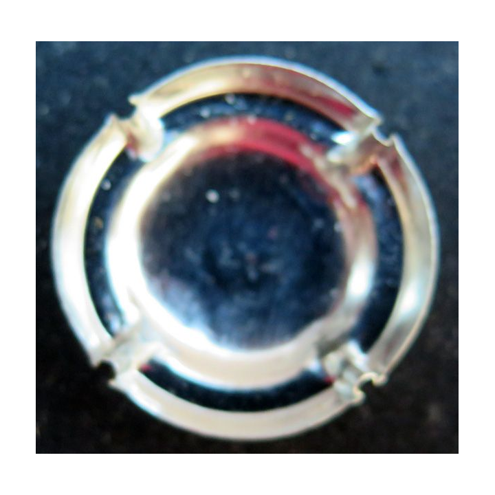 Capsule Muselet de bouteille de mousseux Café de Paris n° 7 or et noir