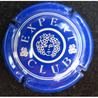 Capsule Muselet de Mousseux Expert Club n° 4 ou 17c bleu et crème
