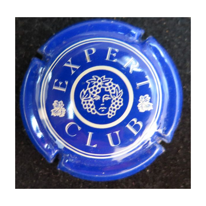 Capsule Muselet de Mousseux Expert Club n° 4 ou 17c bleu et crème