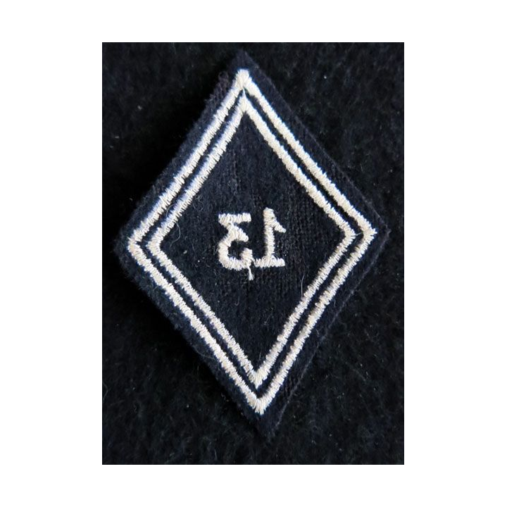 LOSANGE DE BRAS MODÈLE 45 : Ecusson modèle troupe du 13° régiment de dragons parachutistes