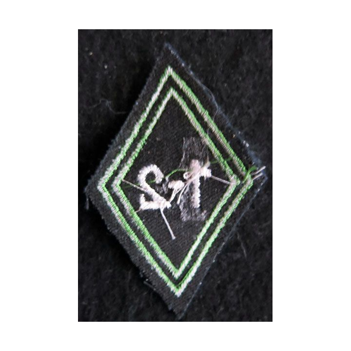 LOSANGE DE BRAS MODÈLE 45 : Ecusson modèle sous officiers du 1°- 2° régiment de chasseurs