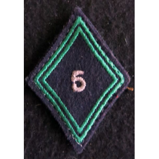 LOSANGE DE BRAS MODÈLE 45 : Ecusson modèle sous officiers du 5°régiment de chasseurs