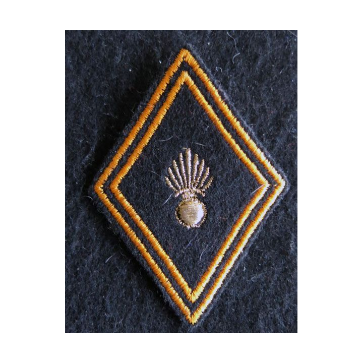 LOSANGE DE BRAS MODÈLE 45 : Ecusson modèle sous officiers centre d'Instruction des troupes aéroportées ou ETAP, BETAP 1957