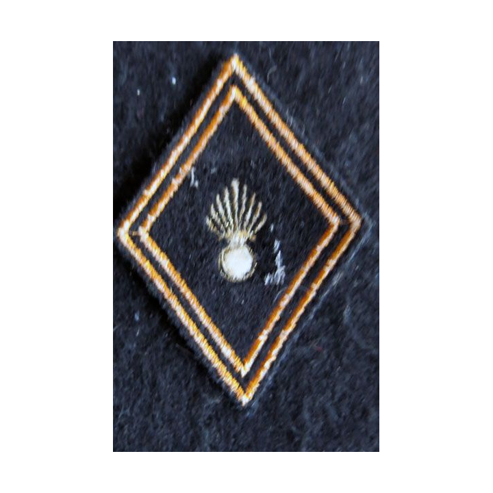 LOSANGE DE BRAS MODÈLE 45 : Ecusson modèle sous officiers centre d'Instruction des troupes aéroportées ou ETAP, BETAP 1957