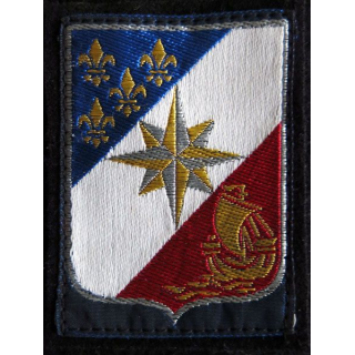 INSIGNE TISSUS DE BRAS  : 3° CA insigne tissus grande unité 3° corps d'armées