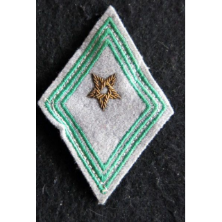 LOSANGE DE BRAS MODÈLE 45 : modèle officier hors unité régiment de tirailleurs marocains cannetille 1954