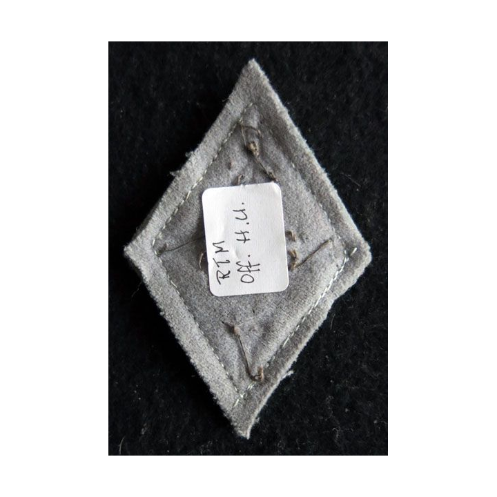LOSANGE DE BRAS MODÈLE 45 : modèle officier hors unité régiment de tirailleurs marocains cannetille 1954