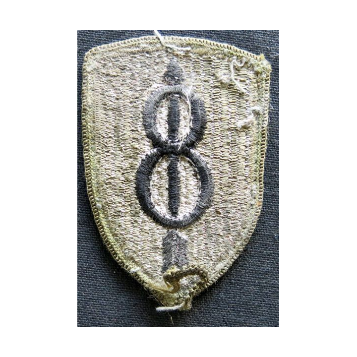 PATCH US ARMY : 8th Infantry  Division Green original