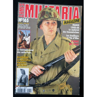 ARMES MILITARIA Magazine n° 165 de avril 1999 sur le matériel des transmissions 2° GM