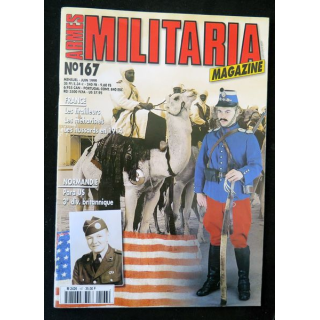ARMES MILITARIA Magazine n° 167 de juin 1999 sur les méharistes