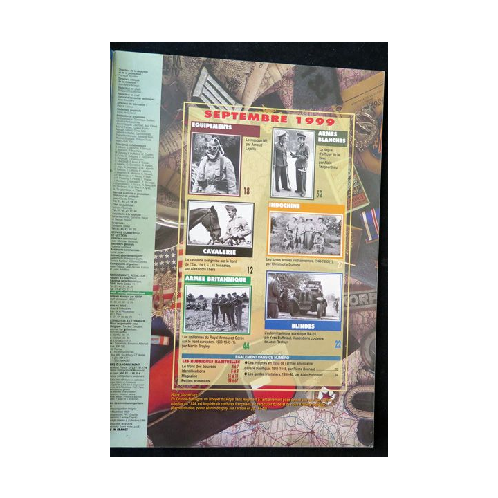 ARMES MILITARIA Magazine n° 170 septembre 1999 sur armée vietnamienne