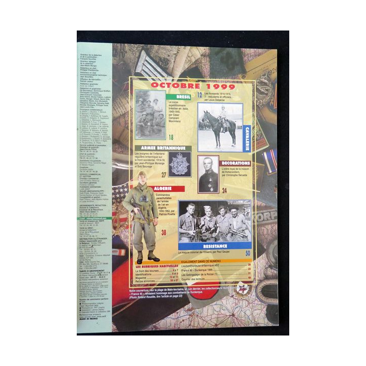 ARMES MILITARIA Magazine n° 171 de octobre 1999 sur les hussards 1° GM