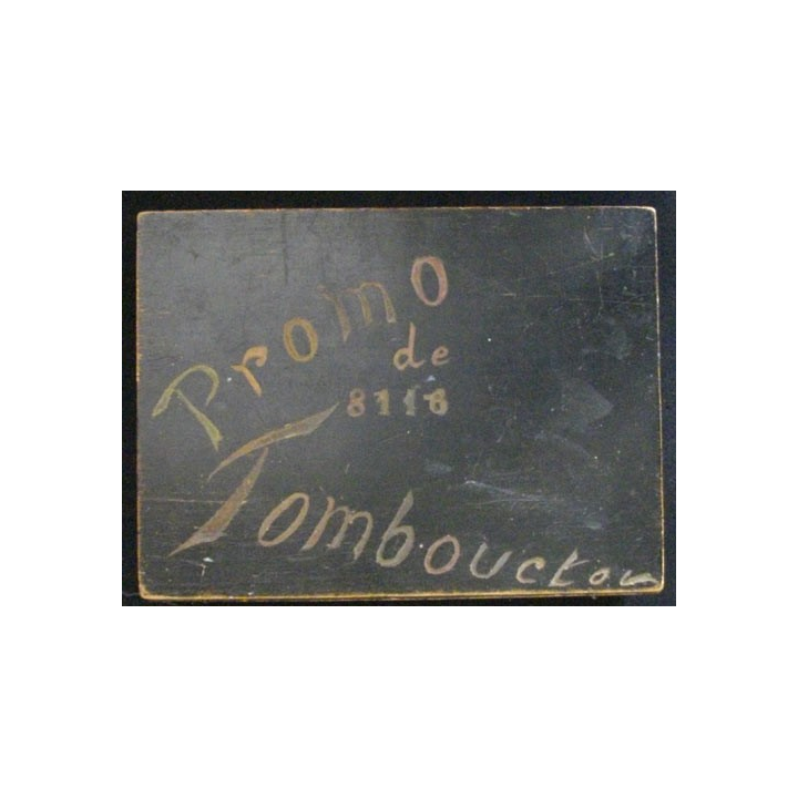 VIEUX PLUMIER GRAVÉ PROMO DE 8116 TOMBOUCTOU