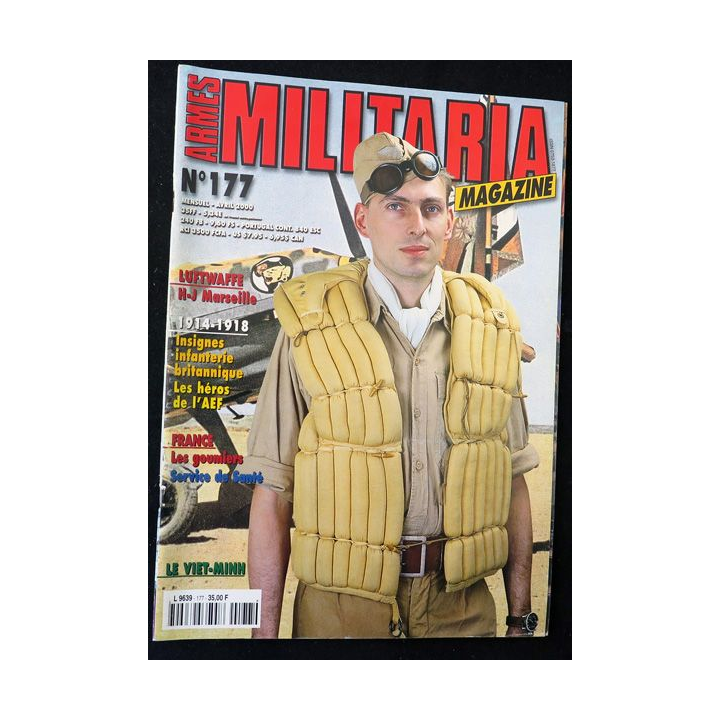 ARMES MILITARIA Magazine n° 177 de avril 2000 sur les Goumiers